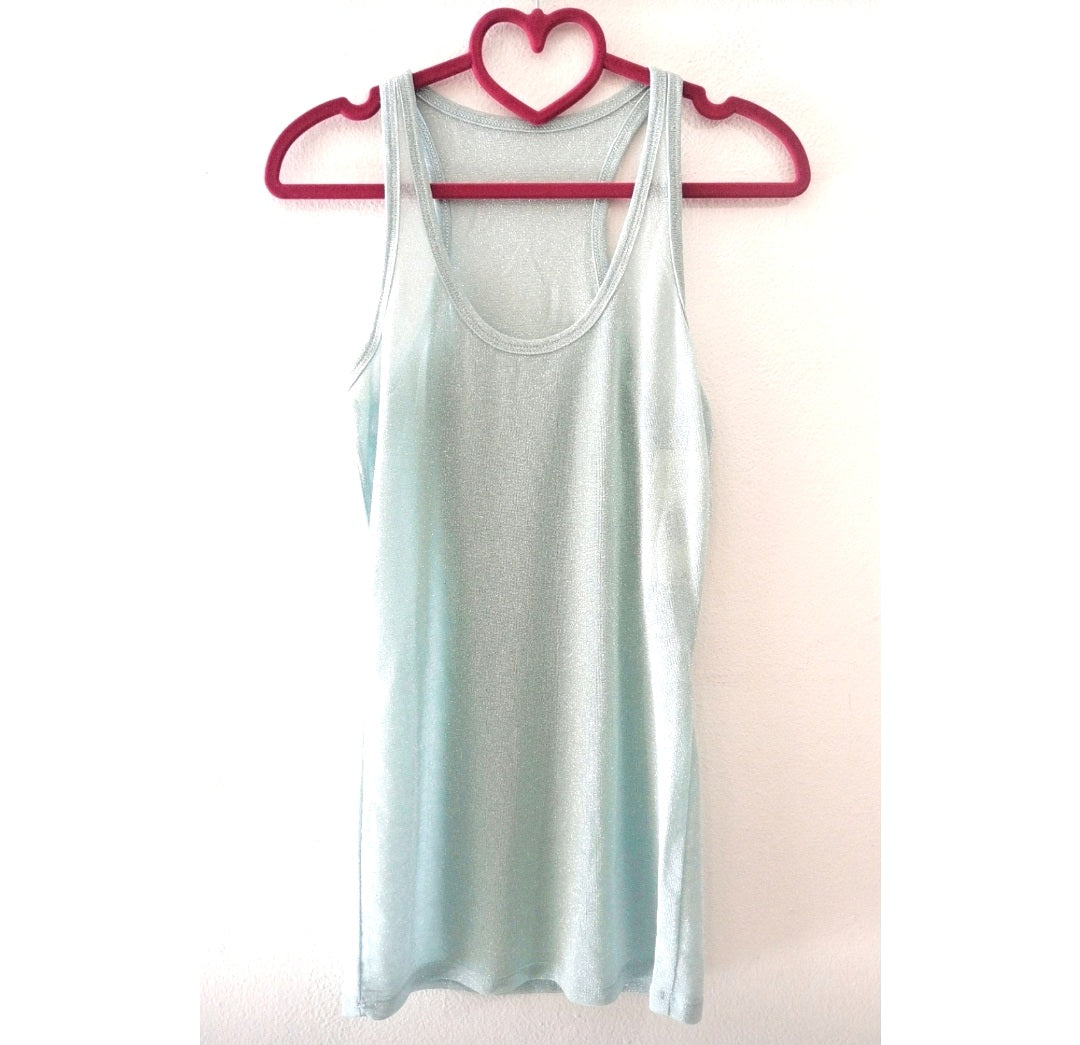 Laminated tank top, SEA WATER!