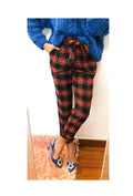 Pantalone tartan, ROSSO: S!