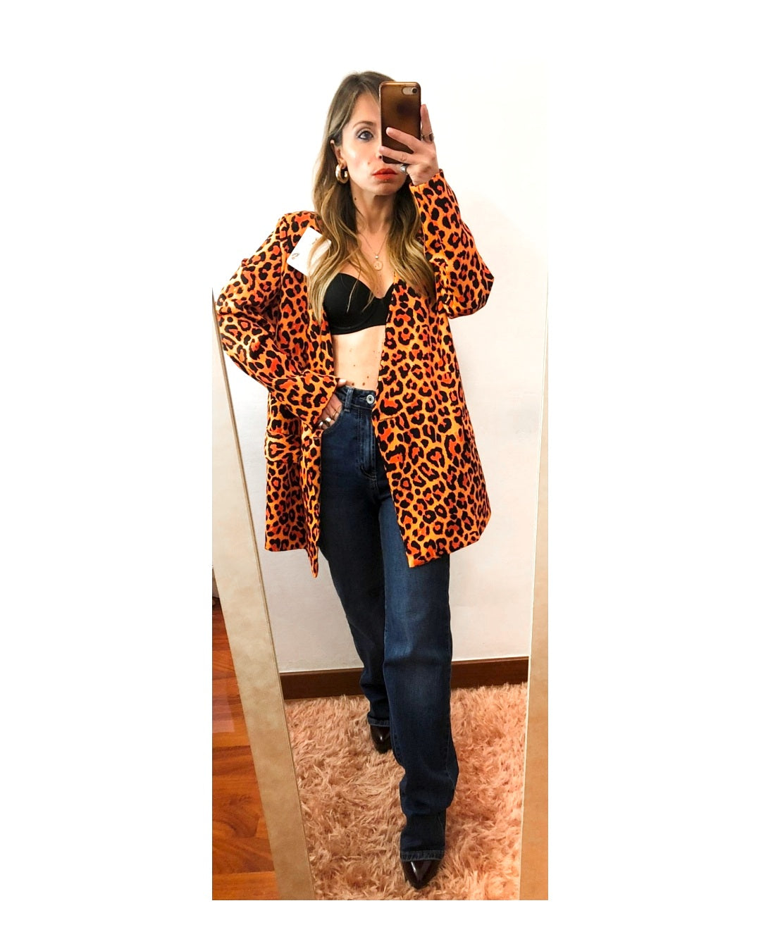 Blazer over squadrato animalier!