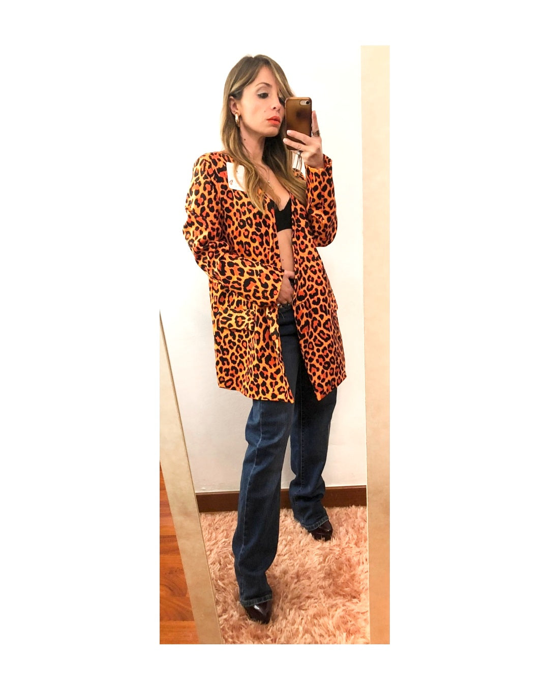 Blazer over squadrato animalier!