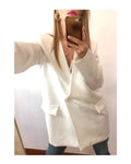 'Square' Blazer: WHITE!