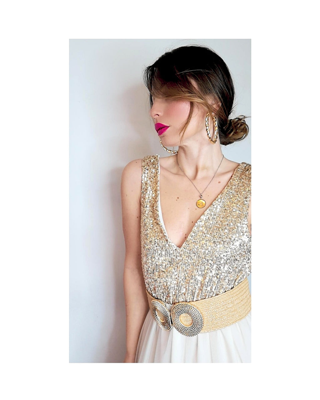 Tulle and sequin dress!