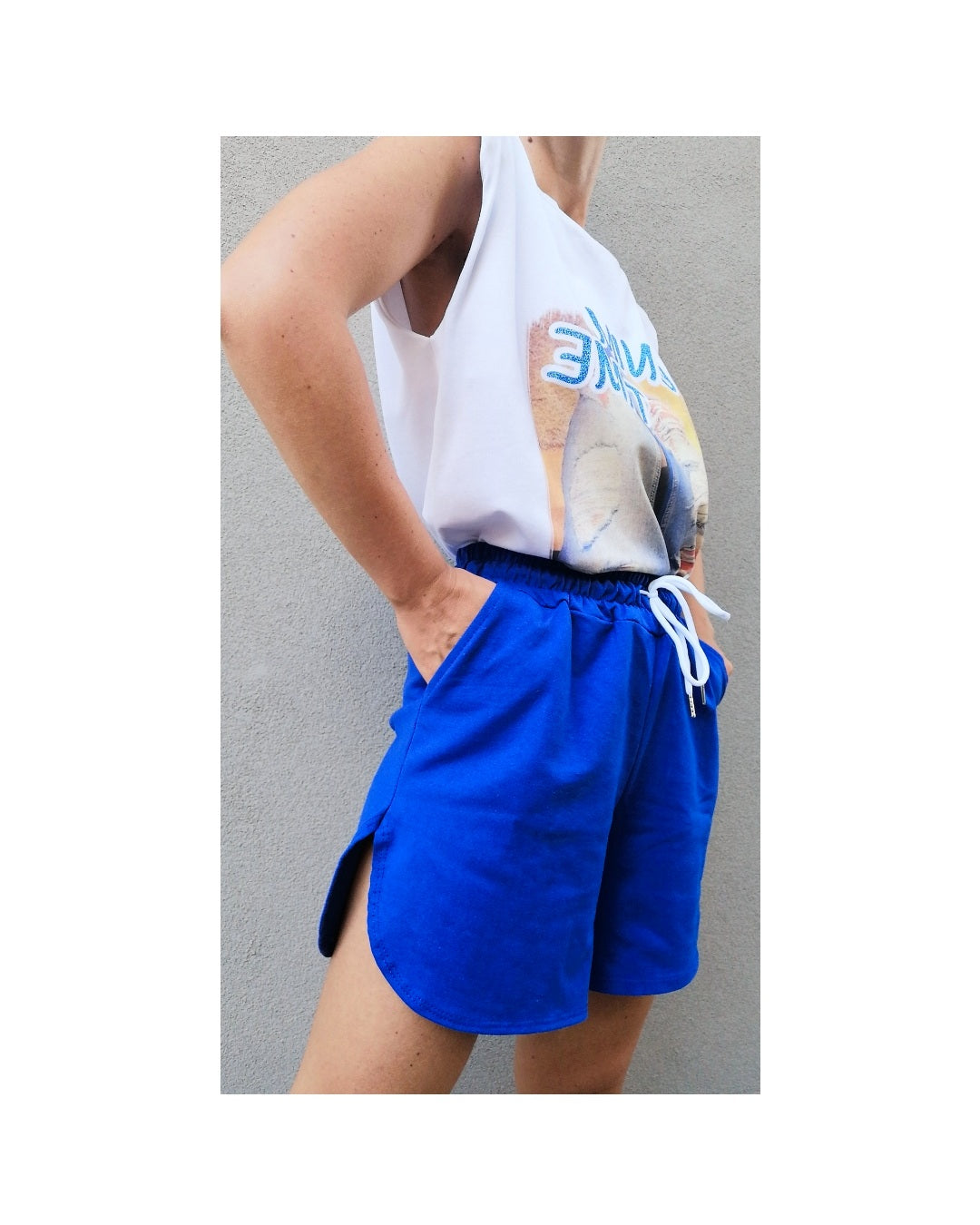 Shorts Gym, BLU ELETTRICO!