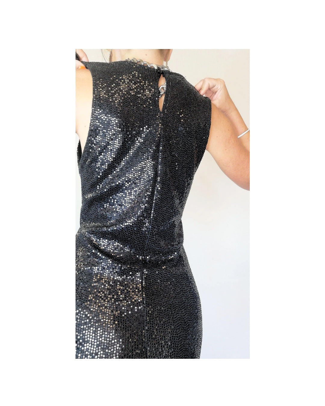 Glitter sheath dress: GOLD or BLACK!