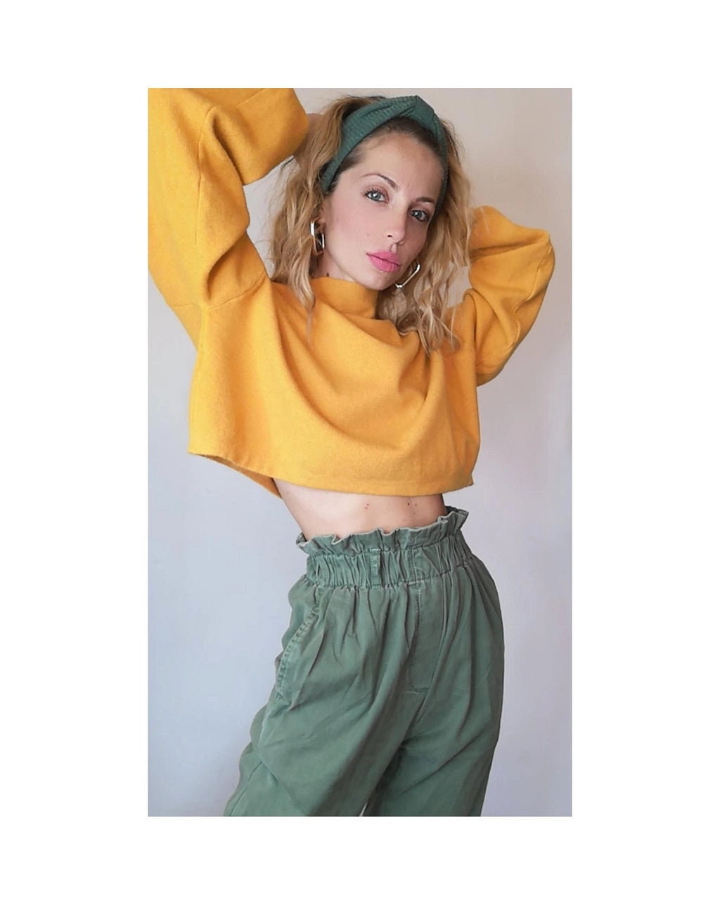 Pantalone caramella militare, XS!