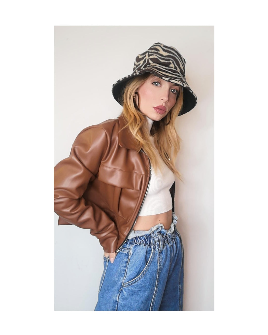 Cappello pescatore, zebr