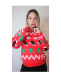 Maglione peluche CAPPELLI BABBO NATALE!