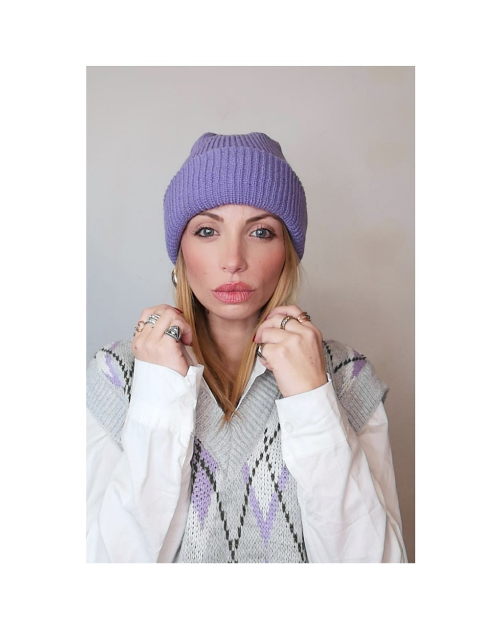 Beanie: LILAC or MAGENTA!