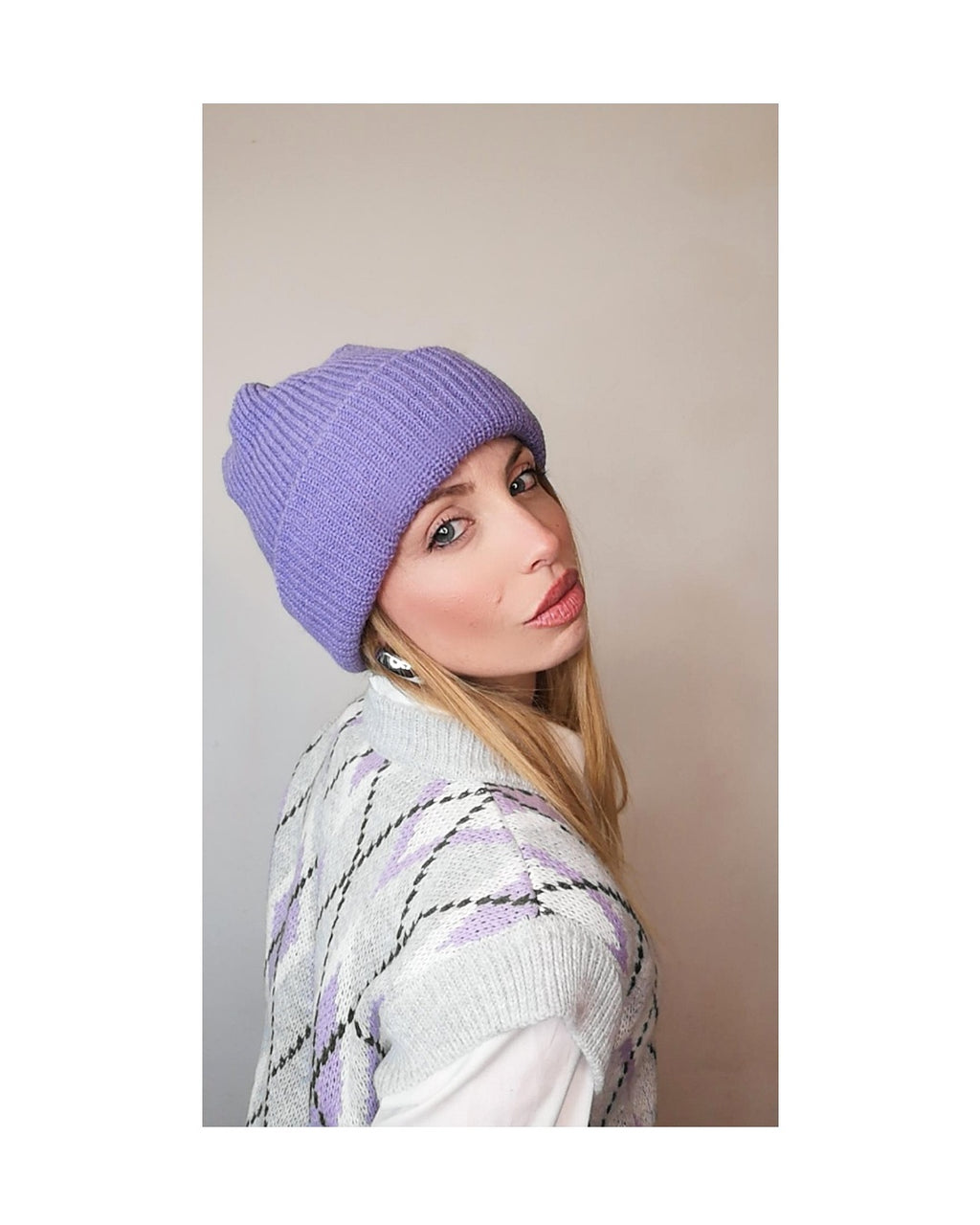 Beanie: LILAC or MAGENTA!