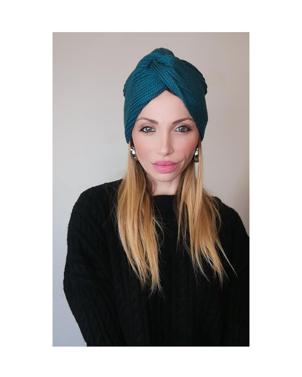 Turbante PETROLIO!