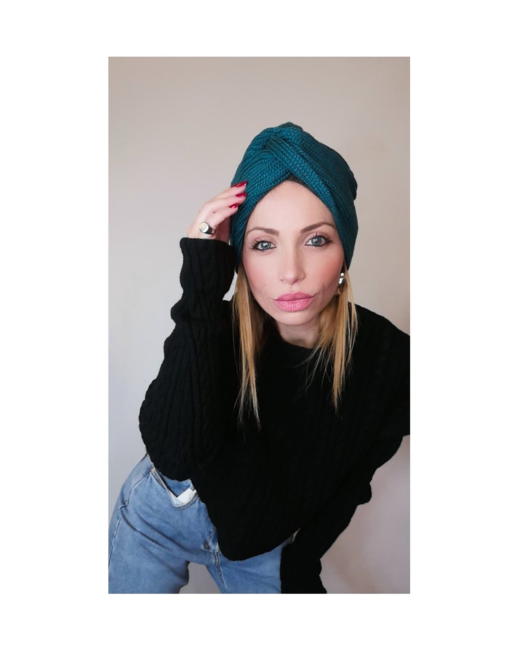 Turbante PETROLIO!
