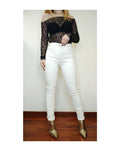 Super push up jeans, WHITE!