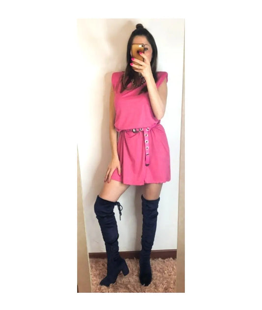 Vestito 80Style, FUCSIA!