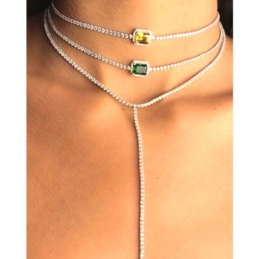 Girocollo choker Zarina: ROSA o BIANCO!