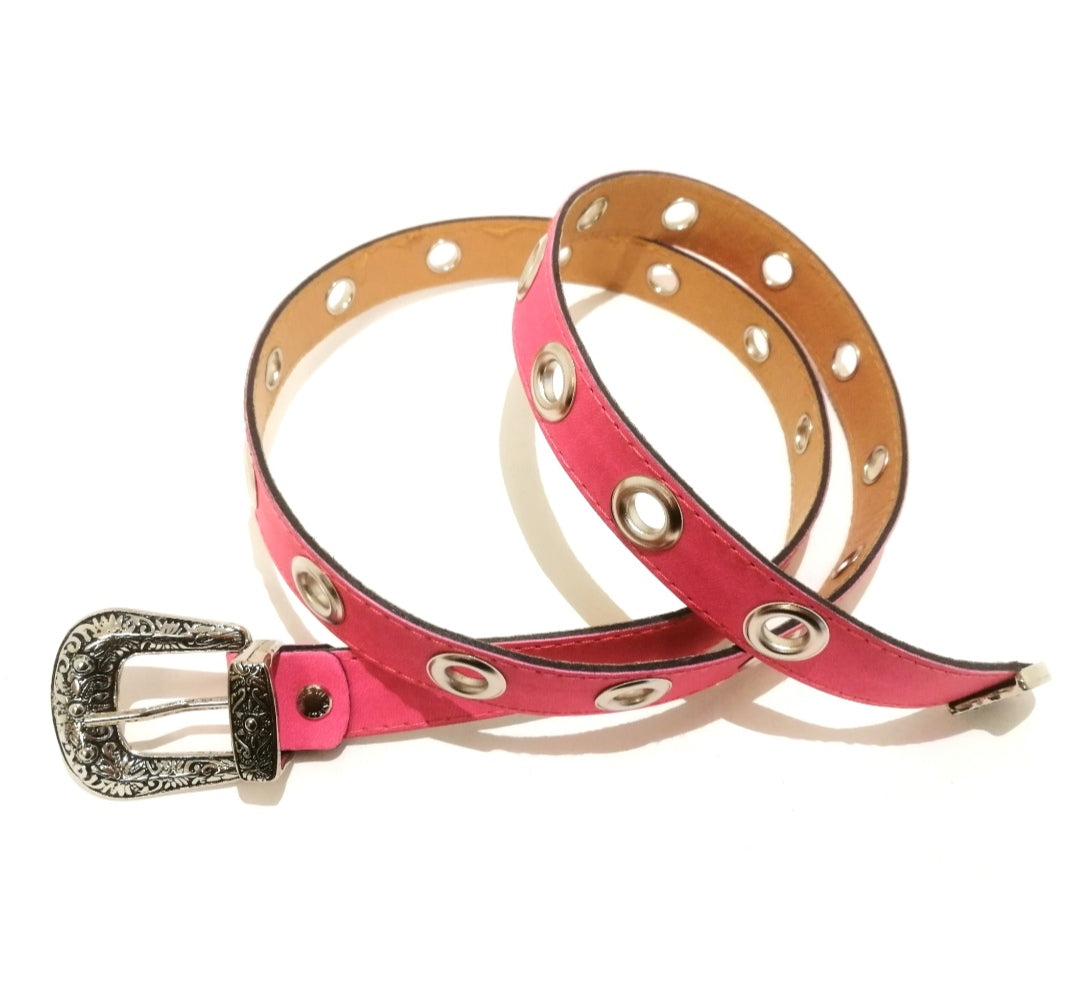 Perforated strap, FUCHSIA!