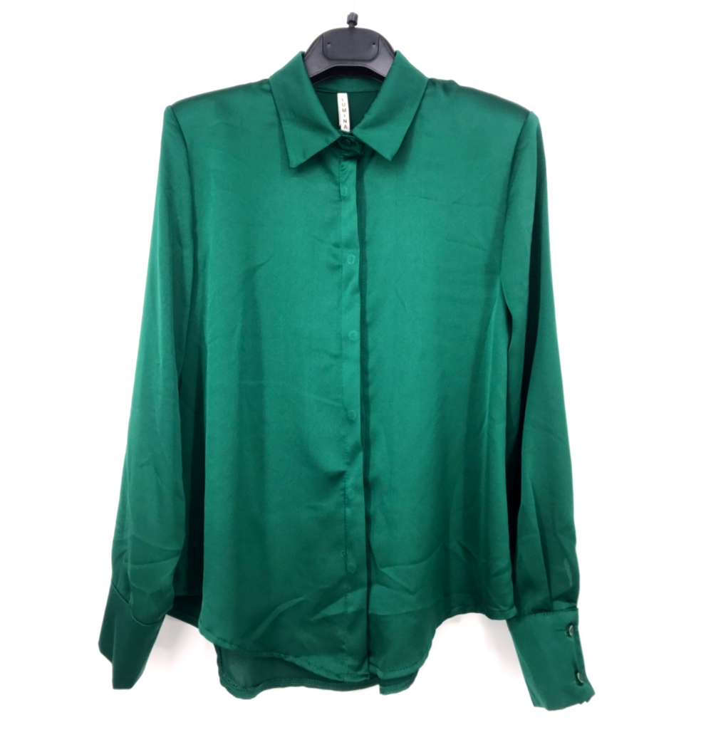 Camicetta verde smeraldo on sale